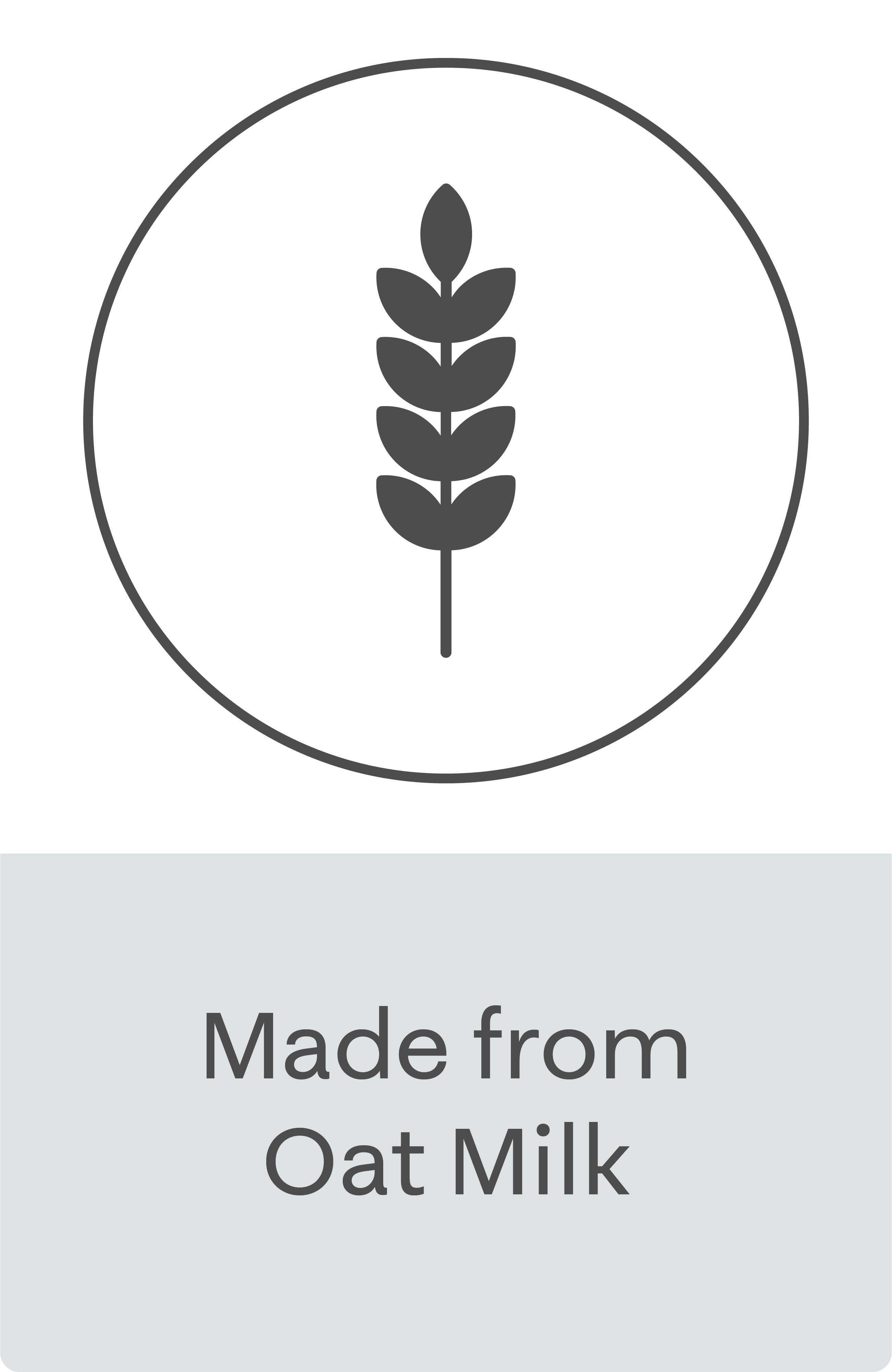 Made from Oat Milk
